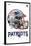 NFL New England Patriots - Drip Helmet 20-Trends International-Framed Poster