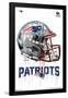 NFL New England Patriots - Drip Helmet 20-Trends International-Framed Poster