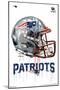 NFL New England Patriots - Drip Helmet 20-Trends International-Mounted Poster