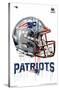 NFL New England Patriots - Drip Helmet 20-Trends International-Stretched Canvas