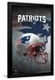 NFL New England Patriots - Helmet 16-Trends International-Framed Poster