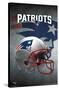 NFL New England Patriots - Helmet 16-Trends International-Stretched Canvas