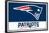 NFL New England Patriots - Logo 21-Trends International-Framed Poster