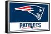 NFL New England Patriots - Logo 21-Trends International-Framed Stretched Canvas