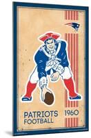 NFL New England Patriots - Retro Logo 14-Trends International-Mounted Poster