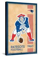 NFL New England Patriots - Retro Logo 14-Trends International-Stretched Canvas