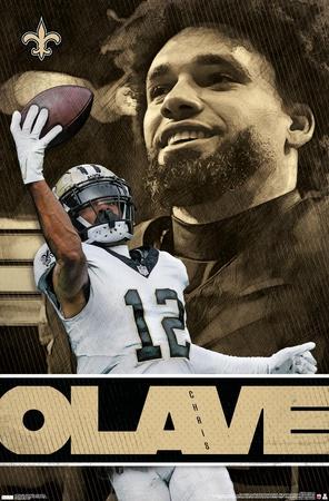Set Banner New Orleans Saints – Striscione In Feltro 76x30 Cm Con Adesivi Da Parete