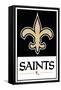 NFL New Orleans Saints - Logo 21-Trends International-Framed Stretched Canvas