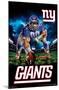 NFL New York Giants - 3 Point Stance 19-Trends International-Mounted Poster