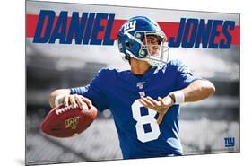 NFL New York Giants - Daniel Jones 19-Trends International-Mounted Poster