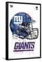 NFL New York Giants - Drip Helmet 20-Trends International-Framed Poster