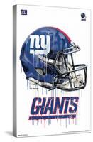 NFL New York Giants - Drip Helmet 20-Trends International-Stretched Canvas