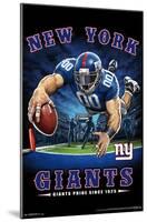 NFL New York Giants - End Zone 17-Trends International-Mounted Poster