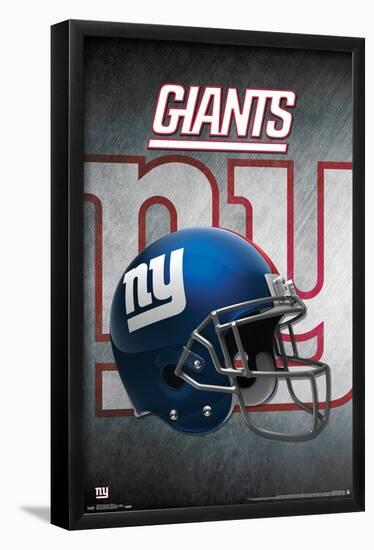 NFL New York Giants - Helmet 16-Trends International-Framed Poster