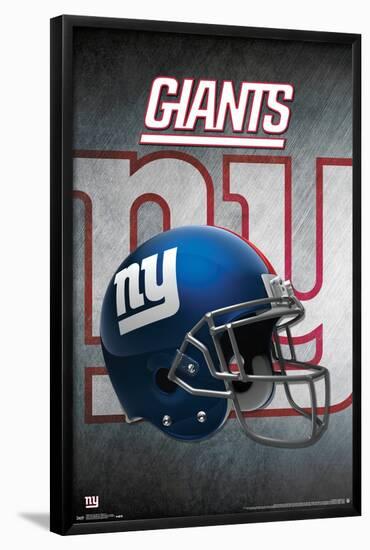 NFL New York Giants - Helmet 16-Trends International-Framed Poster