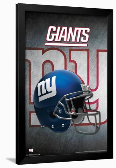NFL New York Giants - Helmet 16-Trends International-Framed Poster