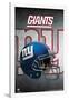 NFL: New York Giants- Helmet Logo-null-Framed Poster
