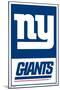 NFL New York Giants - Logo 21-Trends International-Mounted Poster