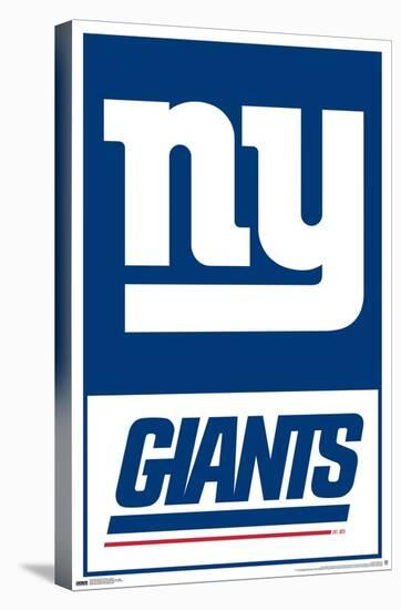 NFL New York Giants - Logo 21-Trends International-Stretched Canvas