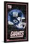 NFL New York Giants - Neon Helmet 23-Trends International-Framed Poster
