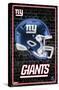 NFL New York Giants - Neon Helmet 23-Trends International-Stretched Canvas