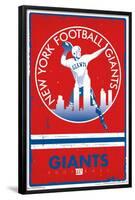 NFL New York Giants - Retro Logo 15-Trends International-Framed Poster