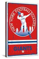 NFL New York Giants - Retro Logo 15-Trends International-Stretched Canvas