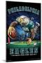 NFL Philadelphia Eagles - End Zone 17-Trends International-Mounted Poster