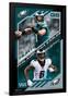 NFL Philadelphia Eagles - Jalen Hurts & DeVonta Smith 21-Trends International-Framed Poster