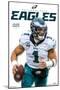 NFL Philadelphia Eagles - Jalen Hurts Feature Series 23-Trends International-Mounted Poster