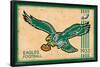 NFL Philadelphia Eagles - Retro Logo 14-Trends International-Framed Poster