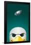 NFL Philadelphia Eagles - S. Preston Mascot Swoop 20-null-Framed Standard Poster