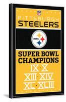 NFL Pittsburgh Steelers - Champions 13-Trends International-Stretched Canvas