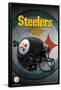 NFL Pittsburgh Steelers - Helmet 16-Trends International-Framed Poster