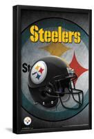 NFL Pittsburgh Steelers - Helmet 16-Trends International-Framed Poster