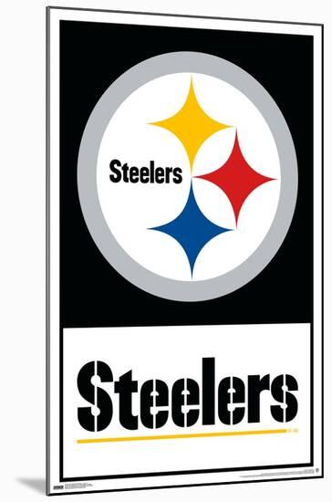 NFL Pittsburgh Steelers - Logo 21-Trends International-Mounted Poster