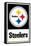 NFL Pittsburgh Steelers - Logo 21-Trends International-Framed Stretched Canvas