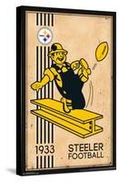 NFL Pittsburgh Steelers - Retro Logo 14-Trends International-Stretched Canvas