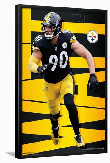 NFL Pittsburgh Steelers - T.J. Watt 21-Trends International-Framed Poster