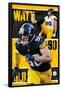 NFL Pittsburgh Steelers - T.J. Watt 24-Trends International-Framed Poster