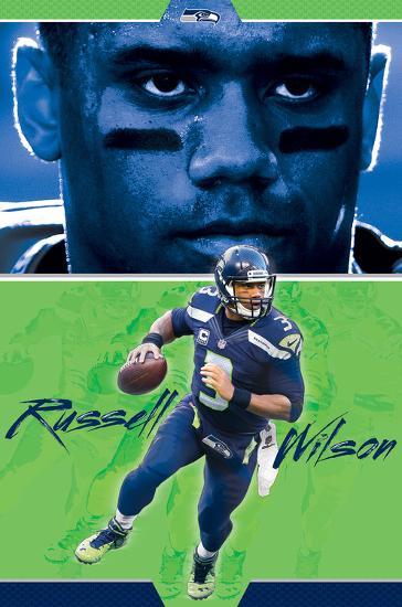 NFL- Russell Wilson-null-Lamina Framed Poster