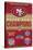 NFL San Francisco 49ers - Champions 23-Trends International-Stretched Canvas