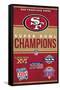 NFL San Francisco 49ers - Champions 23-Trends International-Framed Stretched Canvas