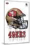 NFL San Francisco 49ers - Drip Helmet 20-Trends International-Mounted Poster