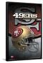 NFL San Francisco 49ers - Helmet 15-Trends International-Framed Poster