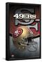 NFL San Francisco 49ers - Helmet 15-Trends International-Framed Poster
