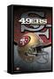NFL San Francisco 49ers - Helmet 15-Trends International-Framed Stretched Canvas