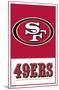 NFL San Francisco 49ers - Logo 21-Trends International-Mounted Poster