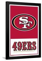 NFL San Francisco 49ers - Logo 21-Trends International-Framed Poster