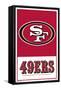 NFL San Francisco 49ers - Logo 21-Trends International-Framed Stretched Canvas